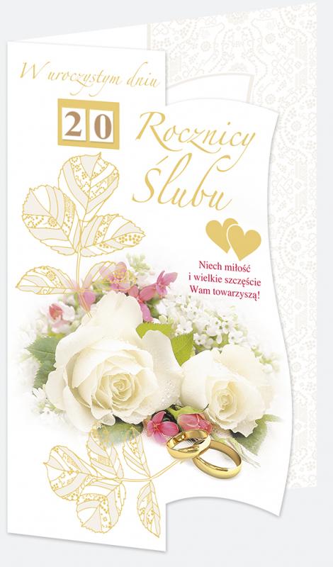 LAURKA A5 POLMAK POTRÓJNA ROCZNICA ŚLUBU PRZESUWANA