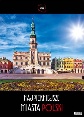 KALENDARZ WIELOPLANSZOWY NAJ.MIASTA POLSKI JOTAN STANDARD
