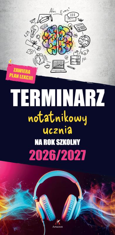 KALENDARZ UCZNIA NOTATNIKOWY Z PLANEM LEKCJI 26/27
