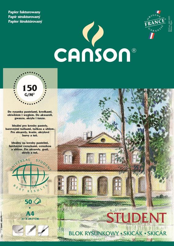 BLOK RYSUNKOWY A4/50 150G FAKT CANSON