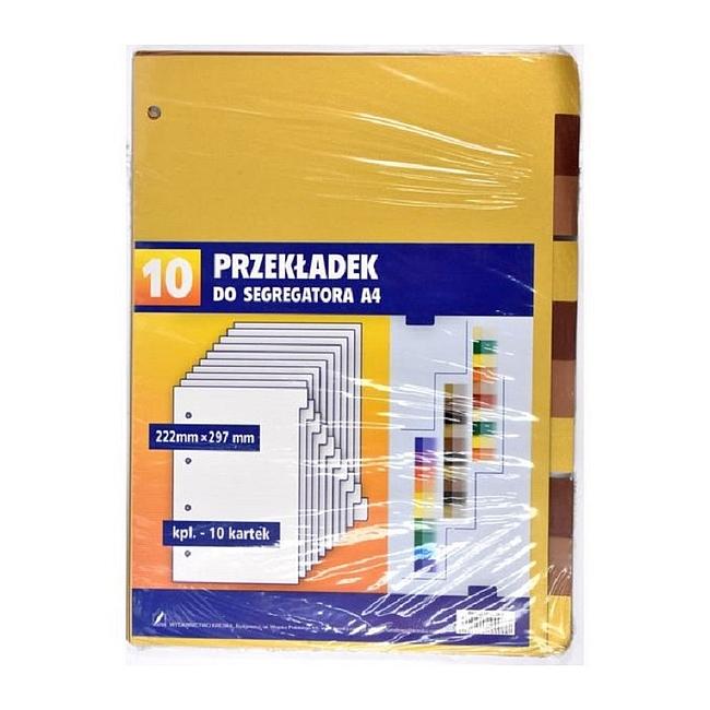 PRZEKŁADKI DO SEGREGATORA /10/