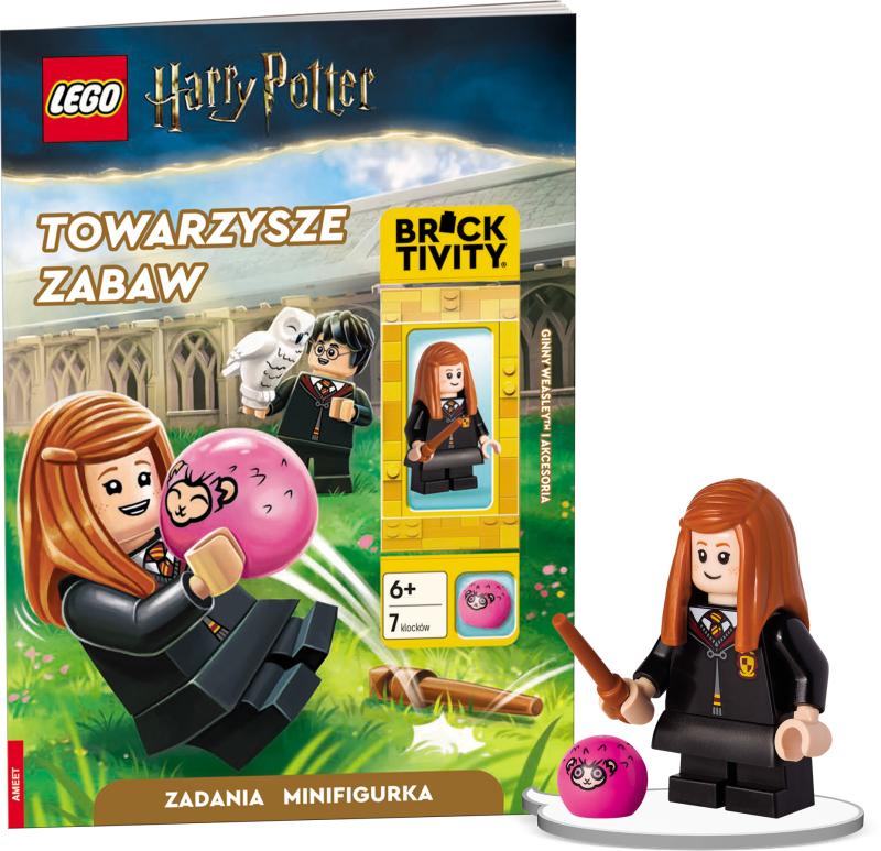 KSIĄŻECZKA LEGO HARRY POTTER. TOWARZYSZE ZABAW
