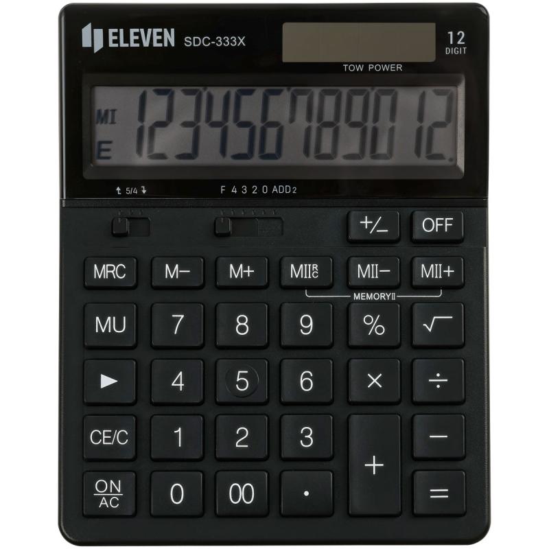 KALKULATOR ELEVEN SDC-333X-BK