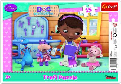 PUZZLE 15 RAMKOWE KLINIKA DLA PLUSZAKÓW