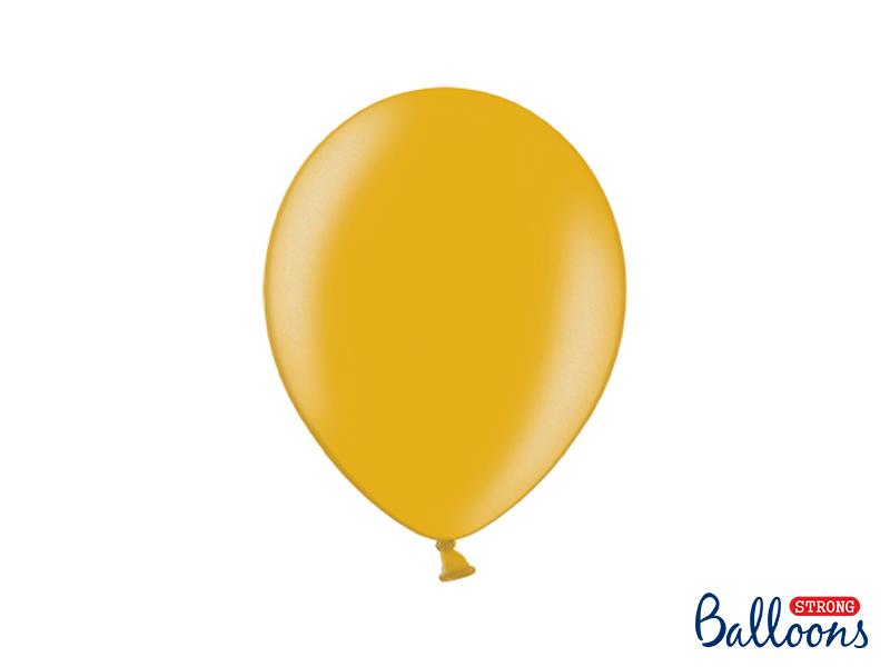 BALONY STRONG 27CM METALIC GOLD