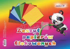 ZESZYT PAPIERÓW FLOKOWANYCH B5 150G