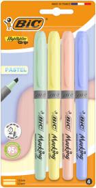 ZAKREŚLACZ BIC HIGHLIGHTER GRIP PASTEL MINER B4 mix