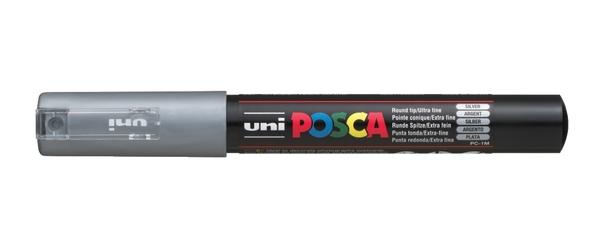 MARKER UNI PC-1M POSCA SREBRNY NR 26