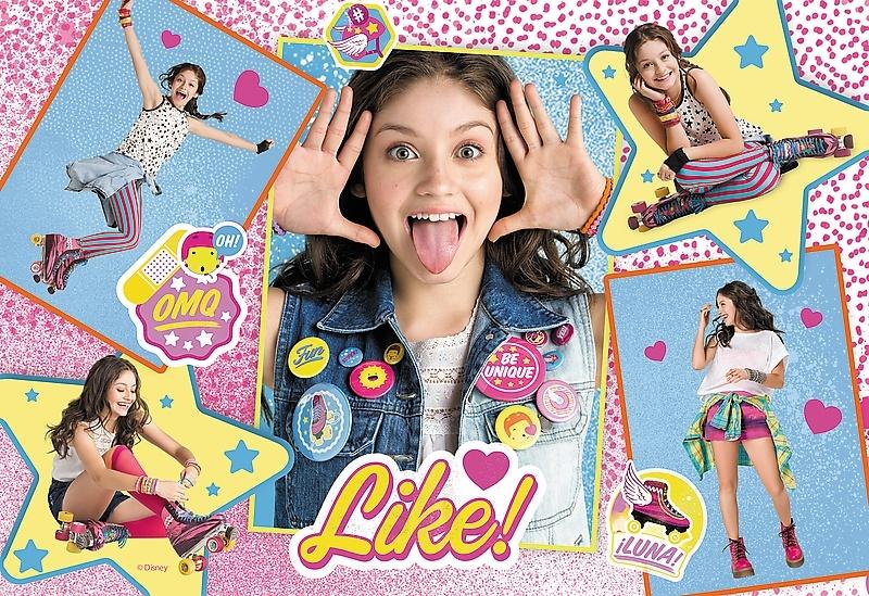 PUZZLE 100 TREFL SOY LUNA KOLAŻ