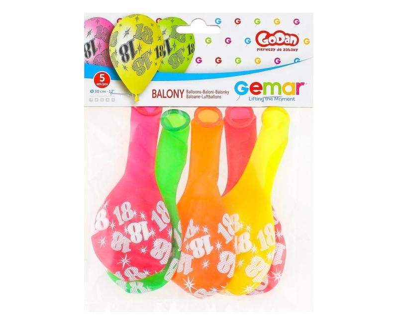 BALON PREMIUM 18 FLUOR MIX A/5