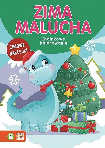 KSIĄŻECZKA ZIMA MALUCHA. CHOINKOWE KOLOROWANIE #ŚWIĘTA