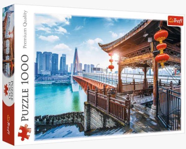 PUZZLE 1000 TREFL CHONGQPING, CHINY