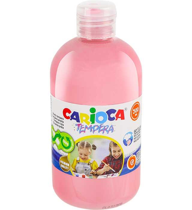 FARBA TEMPERA 500ML RÓŻOWA CARIOCA 40427/09