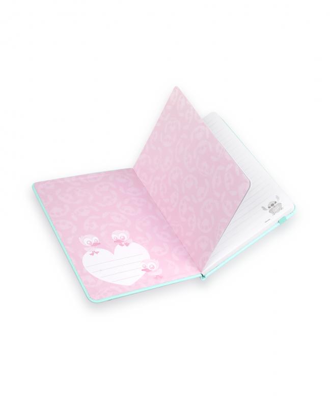NOTES A5/80 = Z GUMKĄ - WZÓR 2 - DISNEY FASHION STITCH