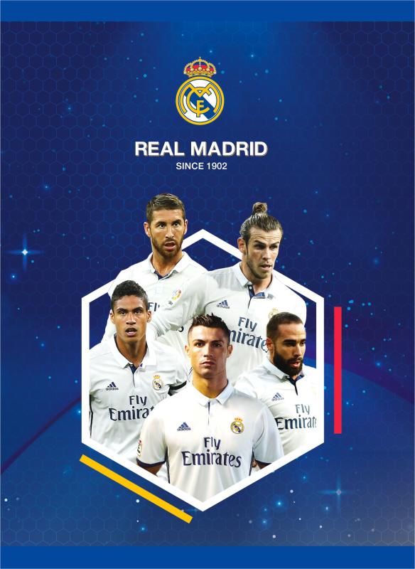 ZESZYT 32K = KOLOR REAL MADRID 3