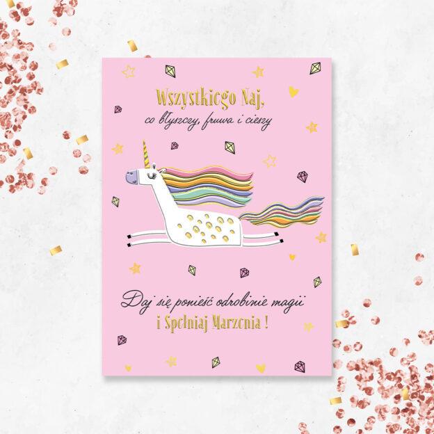 LAURKA A5 JEDNOROŻCE W LOCIE