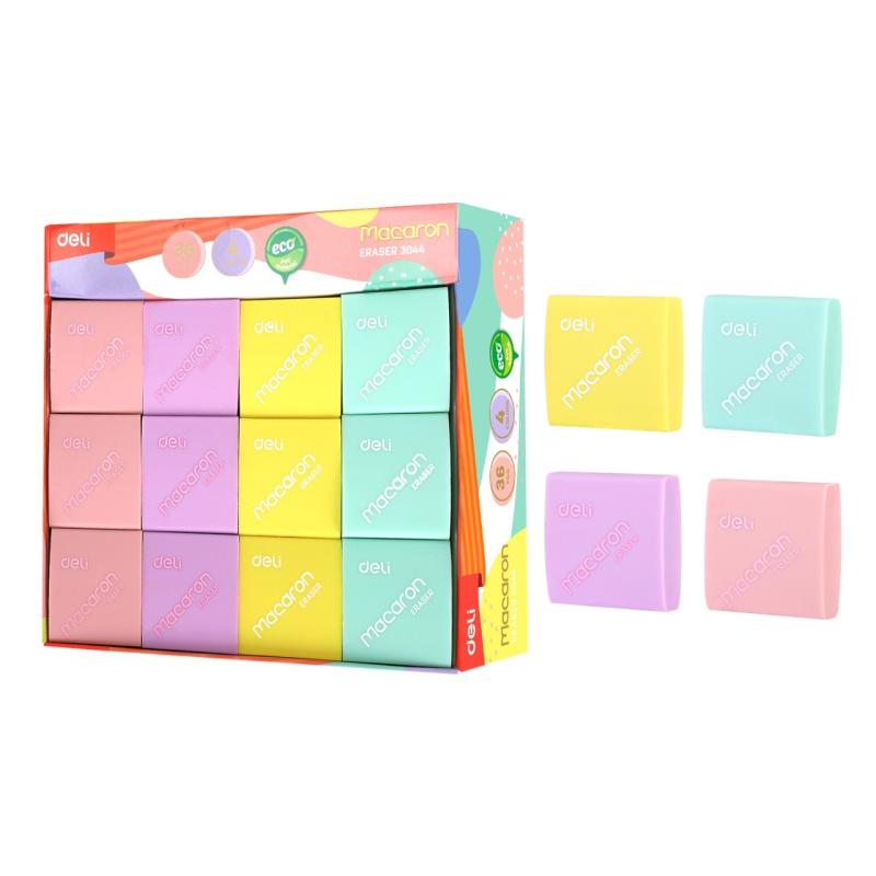 GUMKA MAŁA SERIA MACARON MIX KOLORÓW DELI