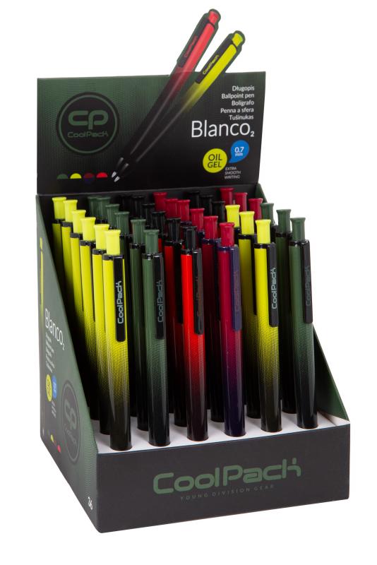 DŁUGOPIS BLANCO - OIL GEL - GRADIENT DARK23 A/36 CP