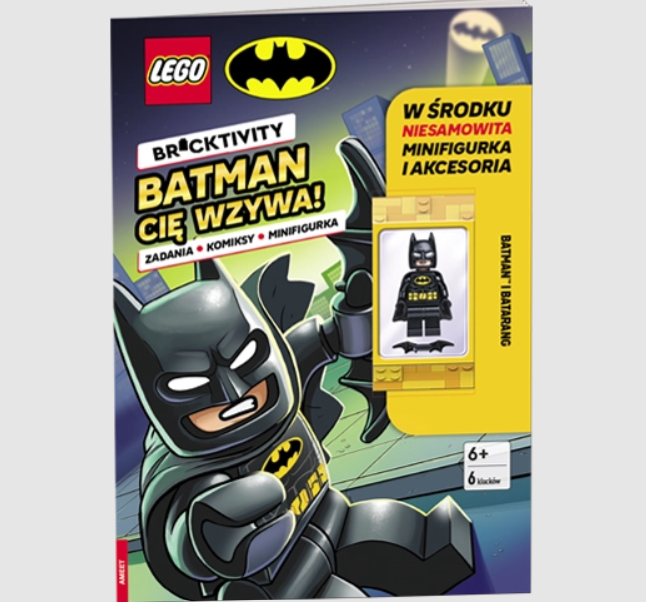 KSIĄŻECZKA LEGO BATMAN. BATMAN CIĘ WZYWA!