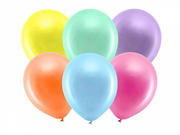 BALONY RAINBOW METAL.MIX KOL ŚR.30CM A'10