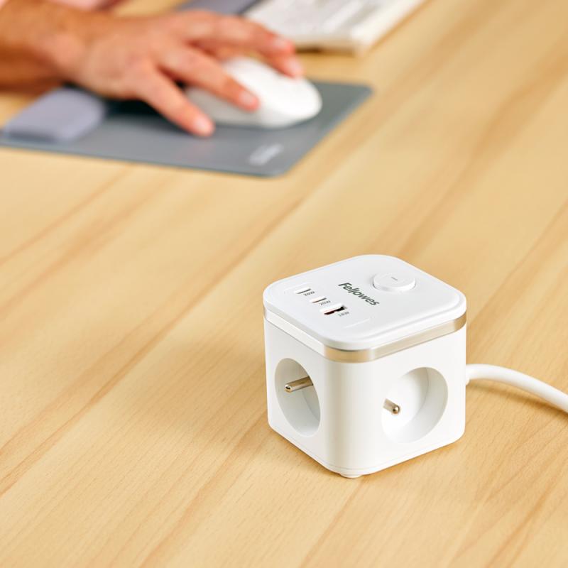POWER CUBE TYP E BIAŁY BANER