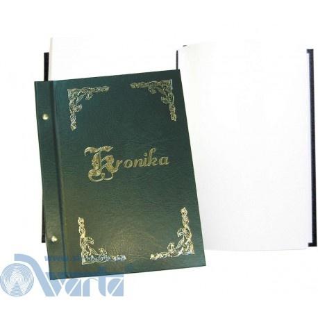 KRONIKA A4 250*345 PION ZIELONA