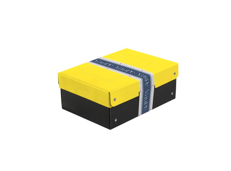 BOX DUO A5/100MM J.ŻÓŁTY -CZARNY
