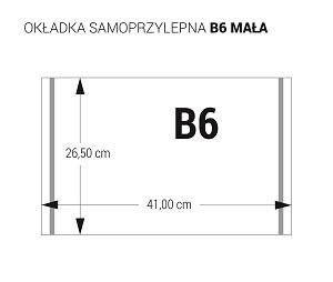 OKŁADKA B6 - MAŁA PODRUK SAMOPRZYLEPNA