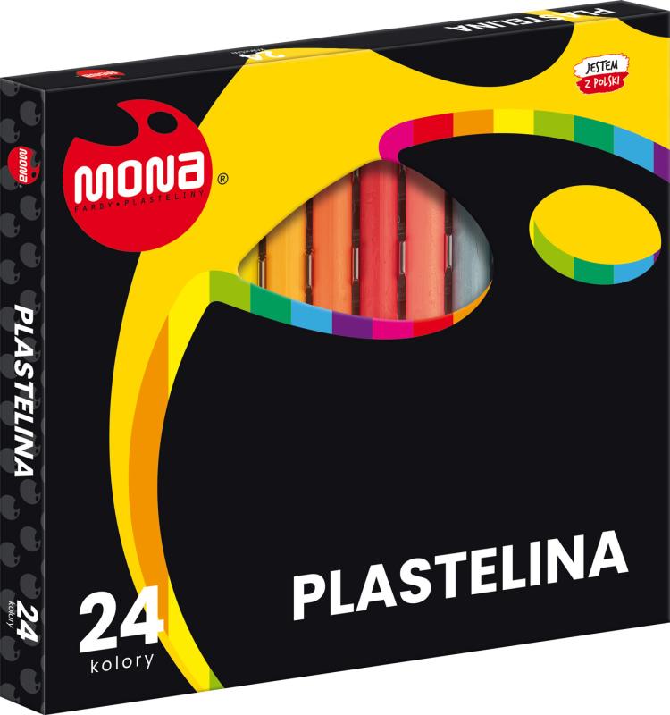 PLASTELINA 24 MONA