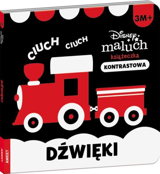 KSIĄŻECZKA DISNEY MALUCH. KSIĄŻECZKA KONTRASTOWA DŹWIĘKI