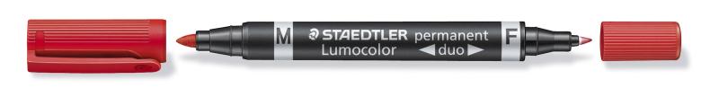MARKER PER.ST DUO CZERWONY