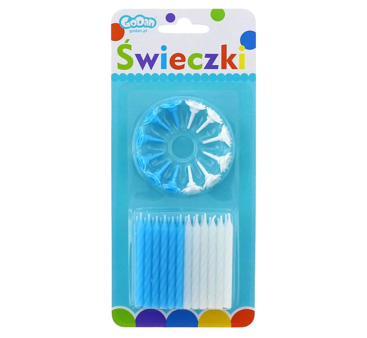 ŚWIECZKI URODZ .24/12 KOL. NIEB.WZ.4