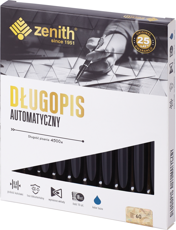 DŁUGOPIS ZENITH 60 MIX BLAC