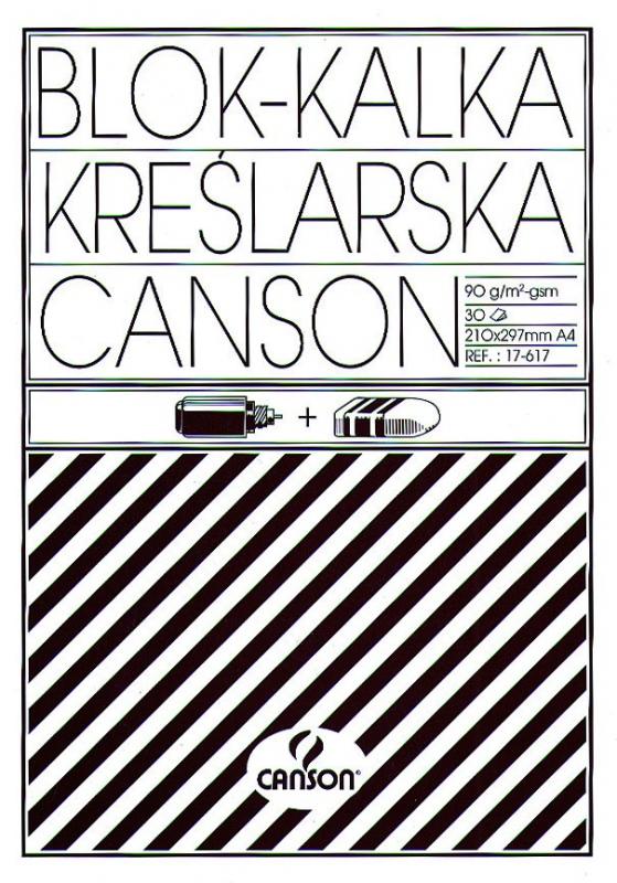 KALKA TECHNICZNA CANSON A4 90*95 100ARK.