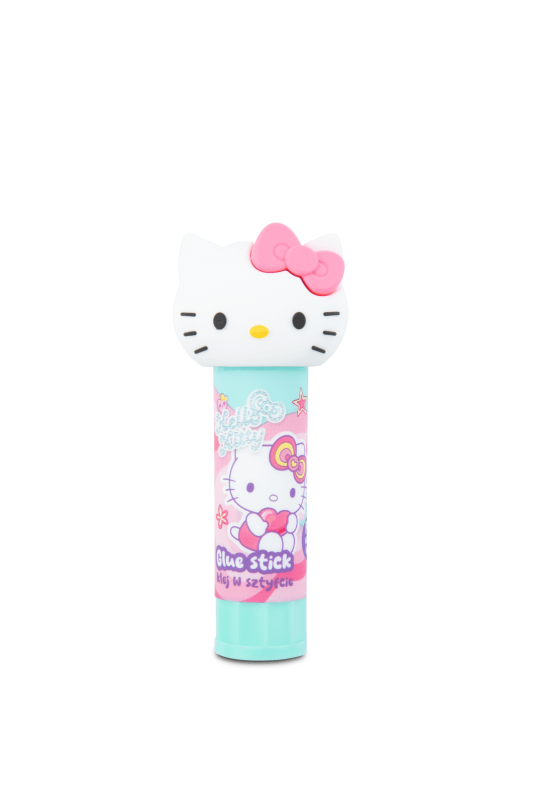KLEJ W SZTYFCIE 8 G - DISPLAY 16 SZT MIX - PINK 1HELLO KITTY