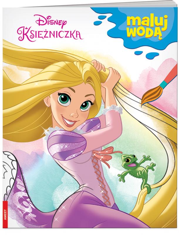 KSIĄŻECZKA DISNEY KSIĘŻNICZKA. MALUJ WODĄ