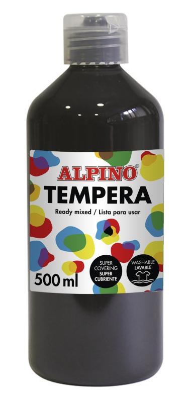 FARBA PLAKATOWA ALPINO 500ML CZARNA