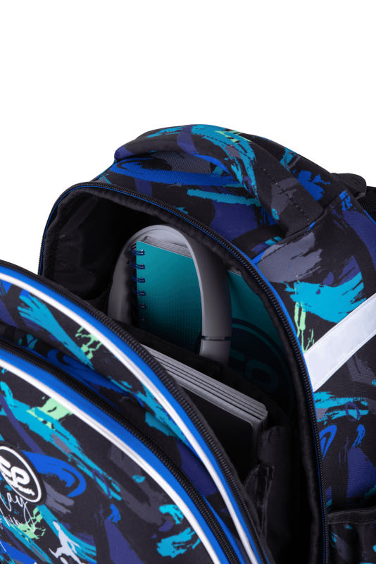 PLECAK SZKOLNY (16) CP TURTLE FOOTBALL NAVY
