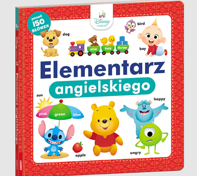 KSIĄŻECZKA DISNEY MALUCH. ELEMENTARZ ANGIELSKIEGO BANER