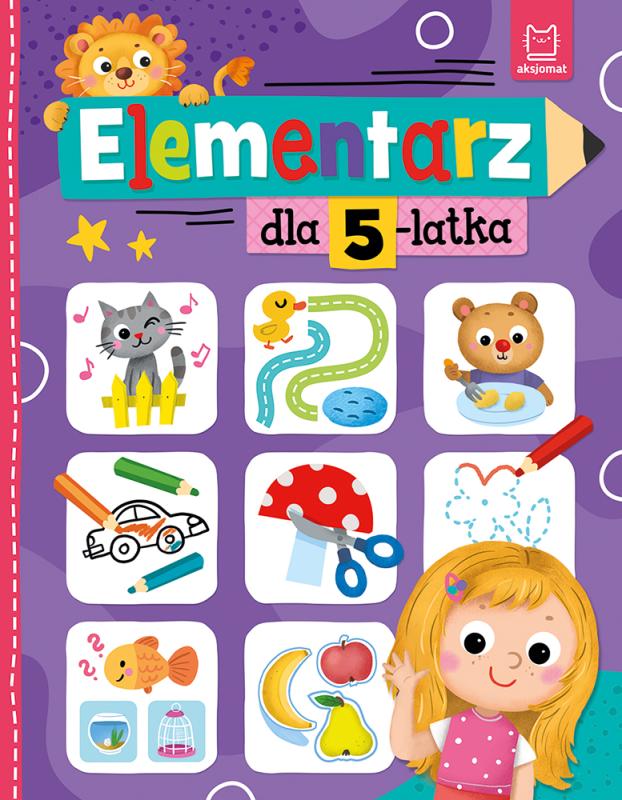 KSIĄŻECZKA ELEMENTARZ DLA 5-LATKA