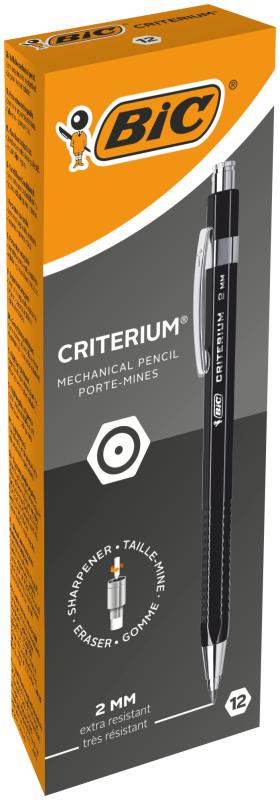 OŁUGOPIS CRITERIUM 2MM CZARNY BCL A/12