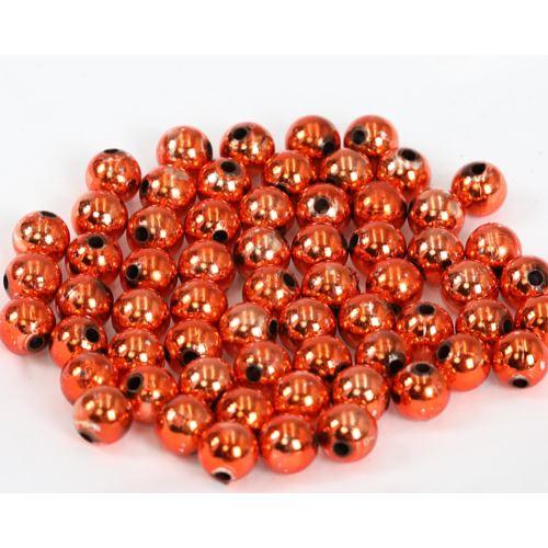 PEREŁKI METALIZOWANE 6MM/50G J.CZERWONE WALENTYNKI