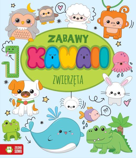 KSIĄŻECZKA ZABAWY KAWAII.ZWIERZĘTA
