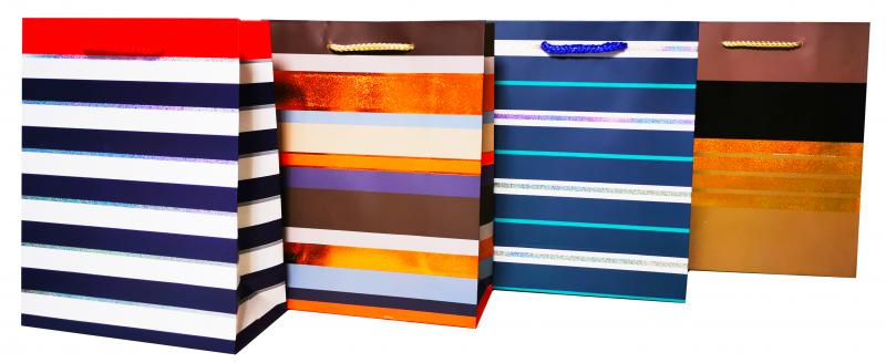 TOREBKA LUX EXTRA JUMBO WZ. PASKI GRAFICZNE A12