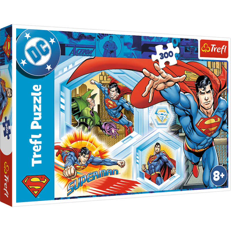 PUZZLE 300 TREFL NIEZNISZCZALNY SUPERMAN