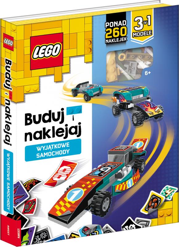 KSIĄŻECZKA LEGO NINJAGO. BUDUJ I NAKLEJAJ. SMOKI