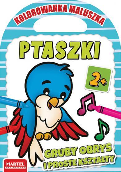 KSIĄŻECZKA KOLOROWANKA MALUSZKA-PTASZKI