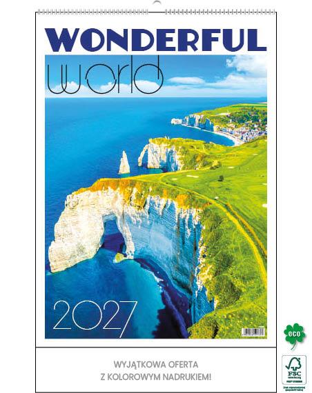 KALENDARZ WIELOPLANSZOWY WONDERFUL WORLD JOTAN STANDARD