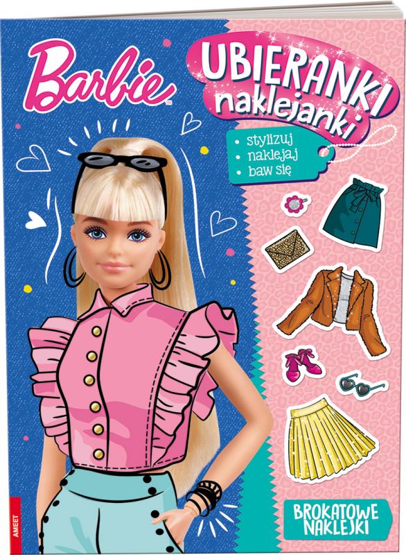 KSIĄŻECZKA BARBIE. UBIERANKI NAKLEJANKI