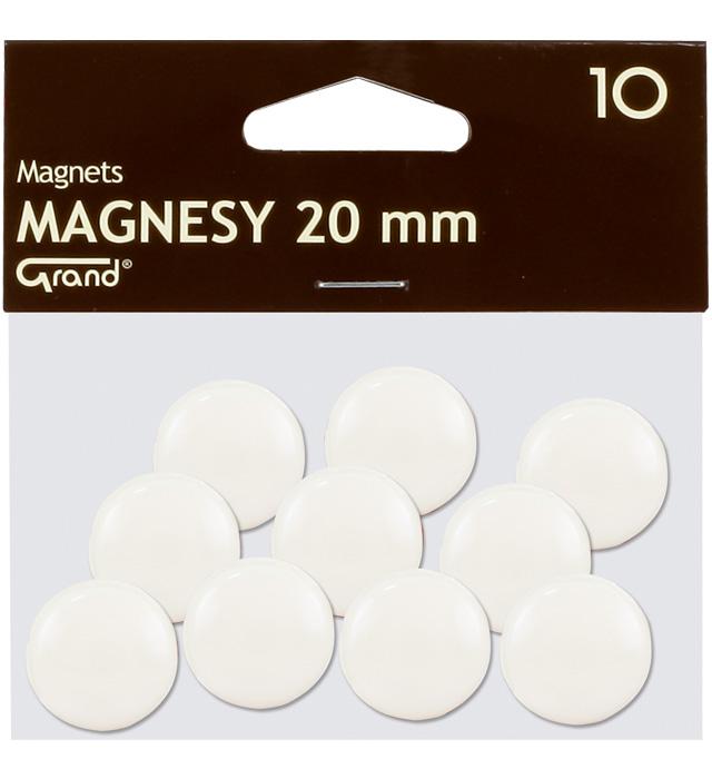 MAGNES 20MM GRAND BIAŁY CENA 1SZT